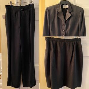 Albert Nipon petite 3 piece suit